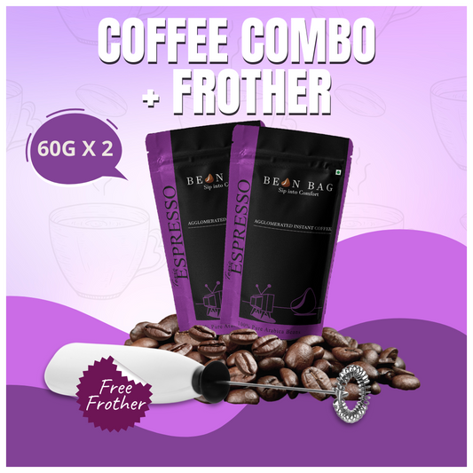 Toxic Espresso Combo of 2(60g) + Frother